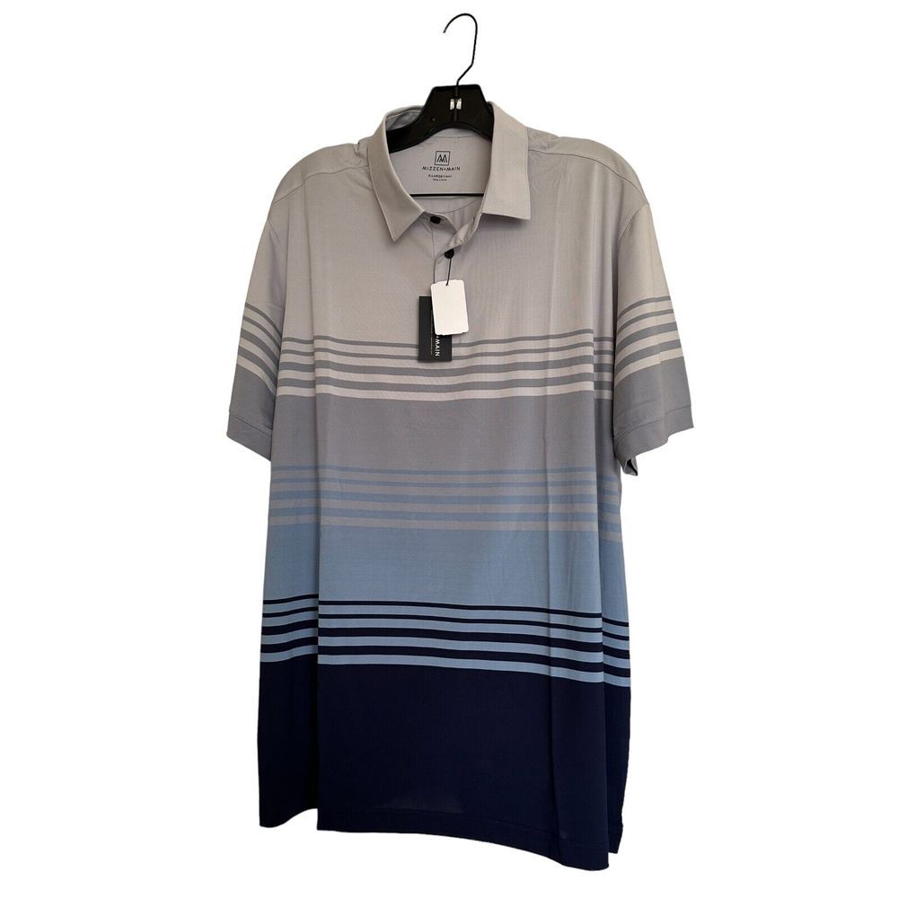 Mizzen + Main Mens Polo Golf Shirt XL "Savage"